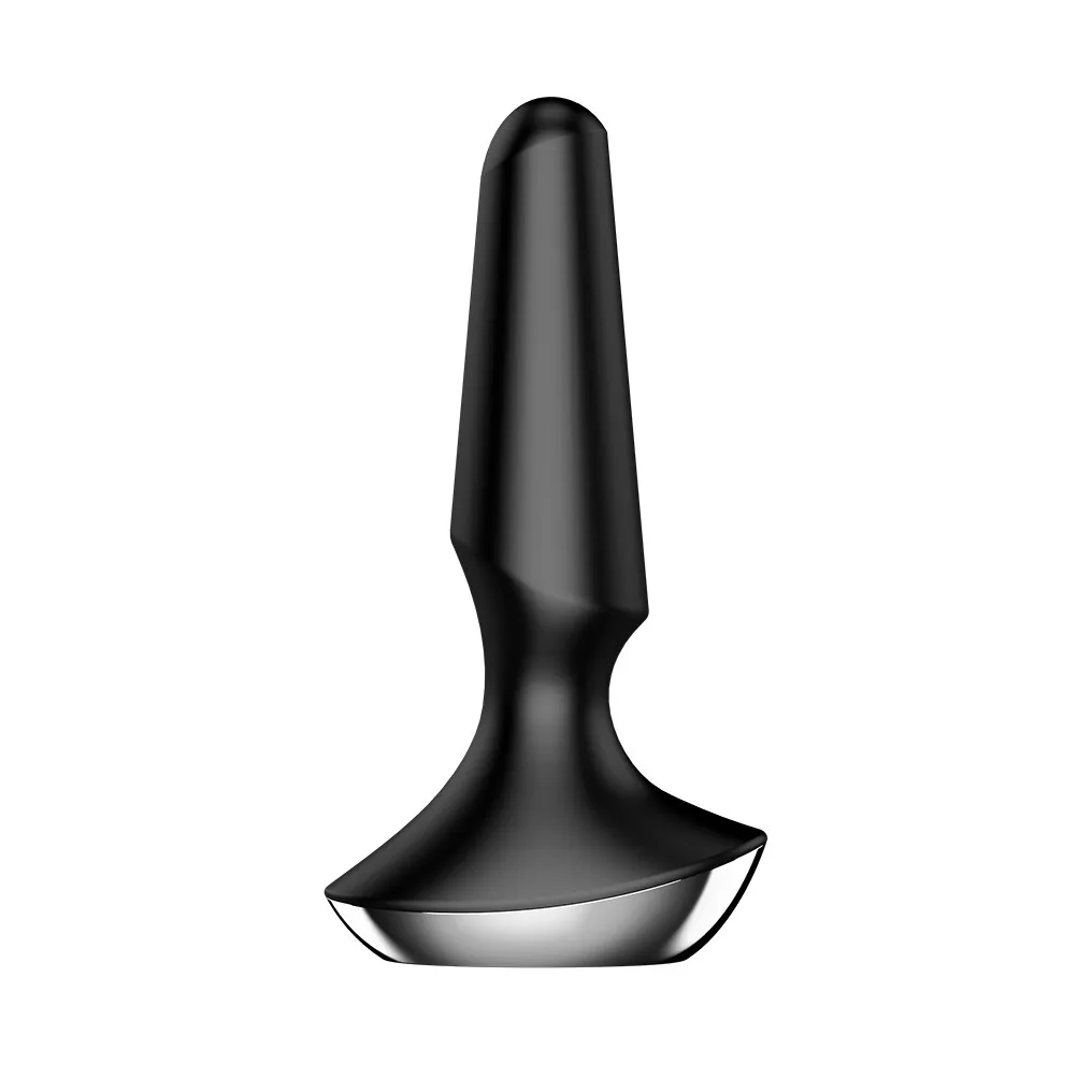 Анальна пробка з функцією керування зі смартфона Satisfyer Plug-Ilicious, чорний 5 Анальна пробка з функцією керування зі смартфона Satisfyer Plug-Ilicious, чорний - Зображення 3