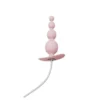 Зображення Анальний плаг із вібрацією Qingnan No.8 Mini Vibrating Anal Beads PINK