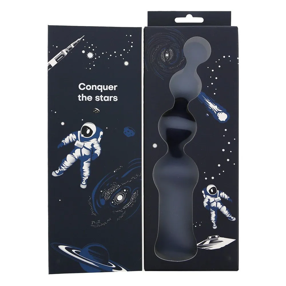 Анальний вібратор Dream Toys Startroopers ялинка на 4 кульки, чорний 11 Анальний вібратор Dream Toys Startroopers ялинка на 4 кульки, чорний - Зображення 9