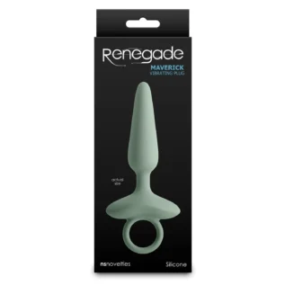 Анальний вібратор NS Novelties Renegade зелений, 15 см - Зображення 3