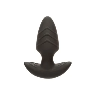 Alternative view of Анальний вібратор з ротацією CalExotics, чорний, 9 × 3,8 см
