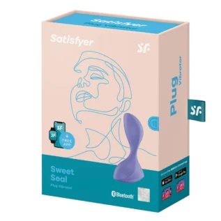 Анальний вібратор Satisfyer Sweet Seal з додатком, фіолетовий 7 Анальний вібратор Satisfyer Sweet Seal з додатком, фіолетовий - Зображення 3