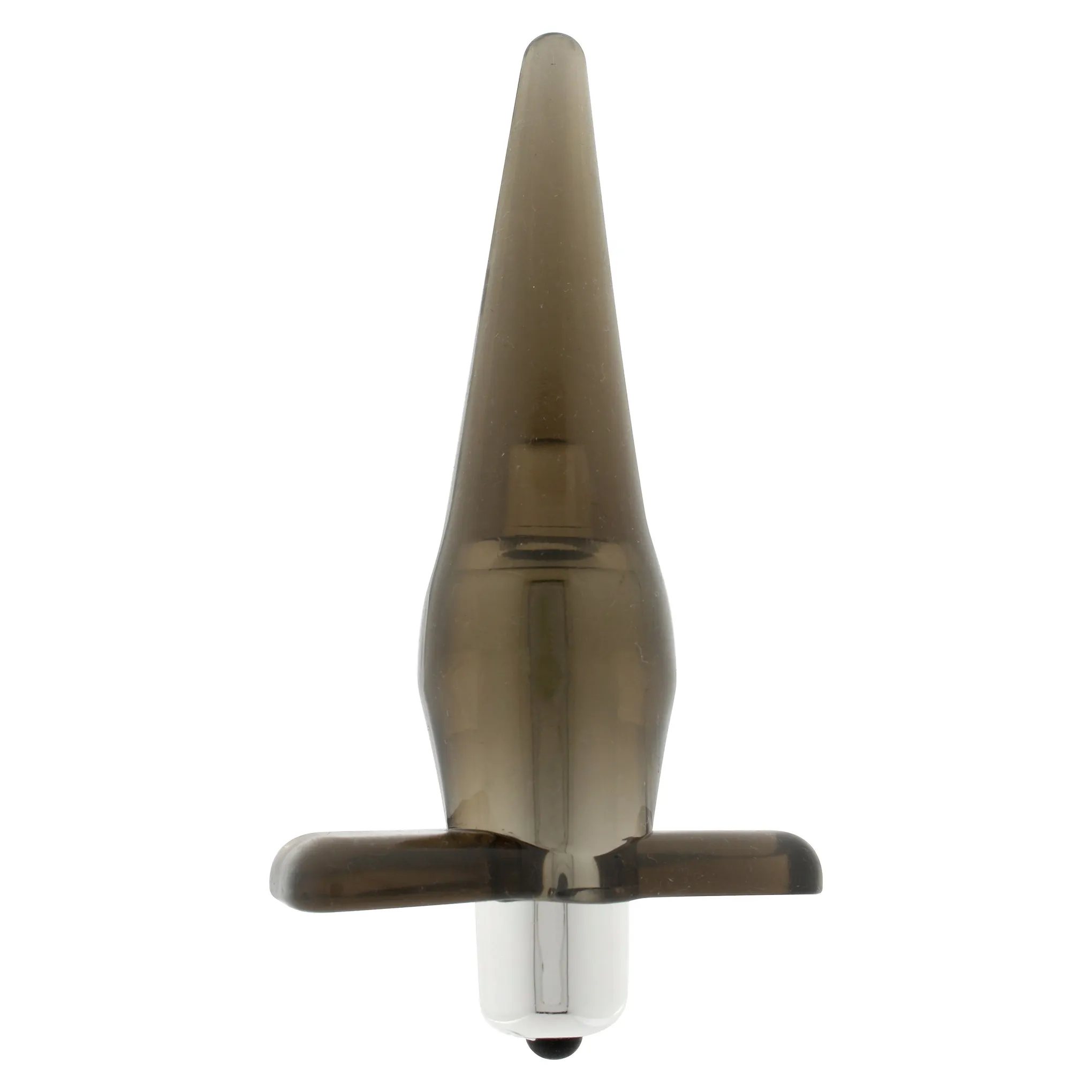 Анальний вібратор Toy Joy Power Buttplug сірий 3 Анальний вібратор Toy Joy Power Buttplug сірий