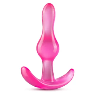 Анальний плаг із стопером Blush B Yours Curvy Anal Plug рожевий
