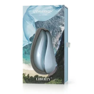 Безконтактний стимулятор клітора Womanizer Liberty Powder Blue