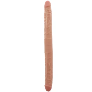 Alternative view of Подвійний фалоімітатор ToyJoy Double Dong, бежевий
