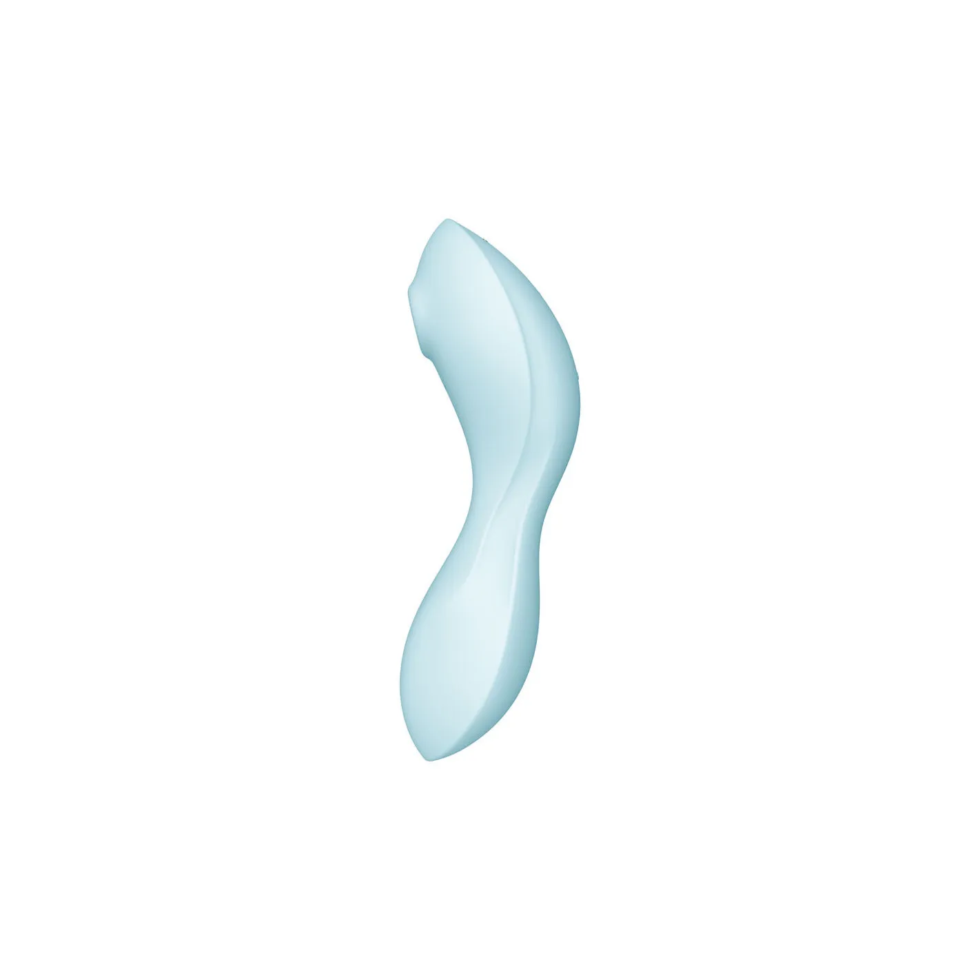 Подвійний смарт вібратор із вакуумною стимуляцією Satisfyer Curvy Trinity 5 + блакитний 4 Подвійний смарт вібратор із вакуумною стимуляцією Satisfyer Curvy Trinity 5 + блакитний - Зображення 2