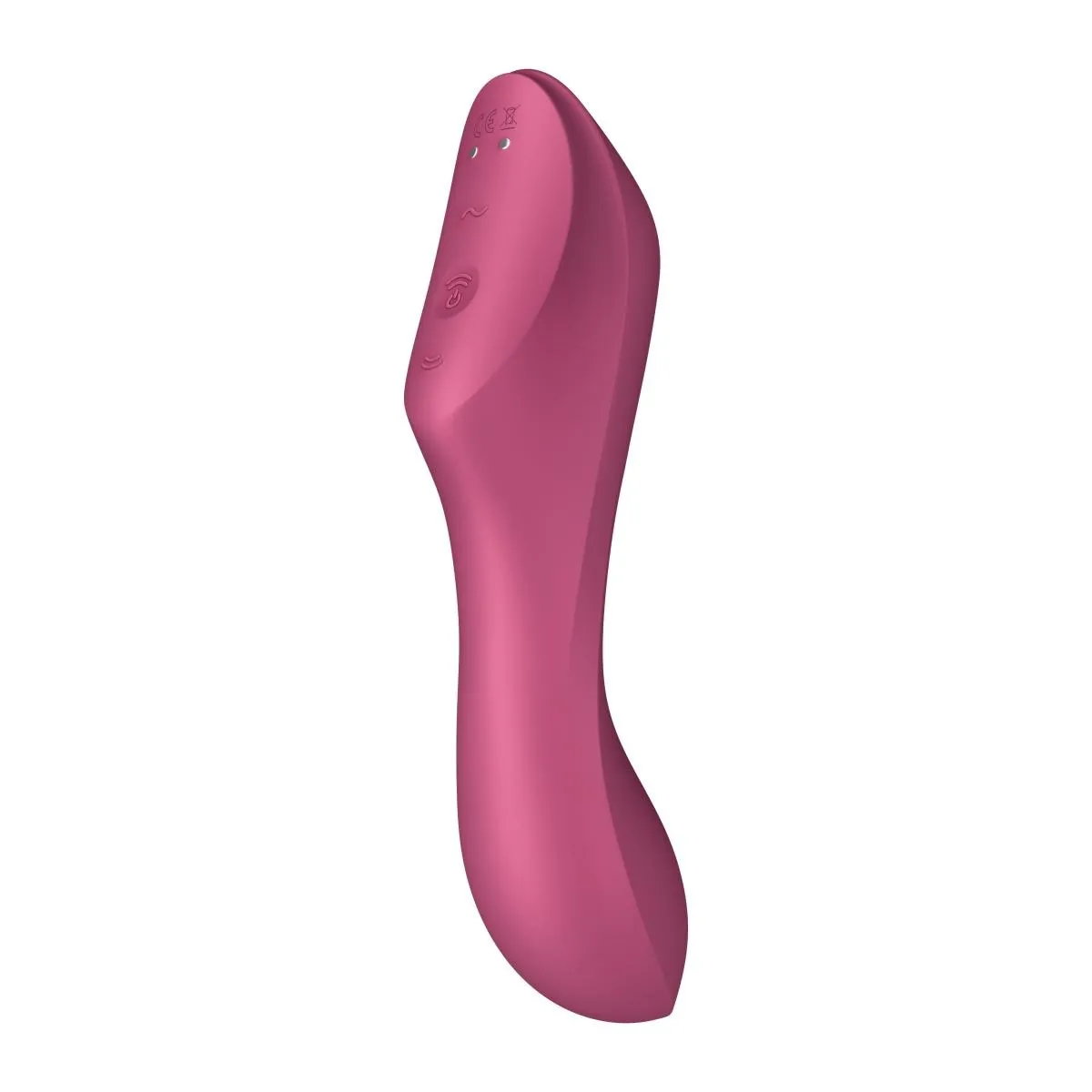 Подвійний вібратор із вакуумною стимуляцією Satisfyer Curvy Trinity 3, рожевий 6 Подвійний вібратор із вакуумною стимуляцією Satisfyer Curvy Trinity 3, рожевий - Зображення 4