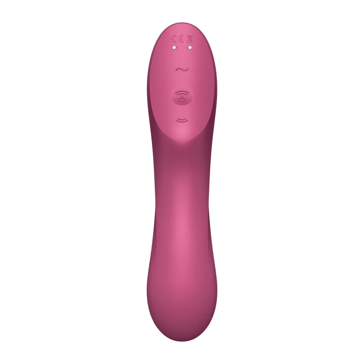 Подвійний вібратор із вакуумною стимуляцією Satisfyer Curvy Trinity 3, рожевий 8 Подвійний вібратор із вакуумною стимуляцією Satisfyer Curvy Trinity 3, рожевий - Зображення 6