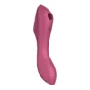 Зображення Подвійний вібратор із вакуумною стимуляцією Satisfyer Curvy Trinity 3, рожевий