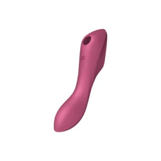 Подвійний вібратор із вакуумною стимуляцією Satisfyer Curvy Trinity 3, рожевий 11 Подвійний вібратор із вакуумною стимуляцією Satisfyer Curvy Trinity 3, рожевий - Зображення 2