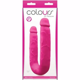 Подвійний фалоімітатор COLOURS DP PLEASURES PINK
