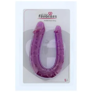 Подвійний фалоімітатор Dream Toys All Time Favorites фіолетовий - Зображення 2