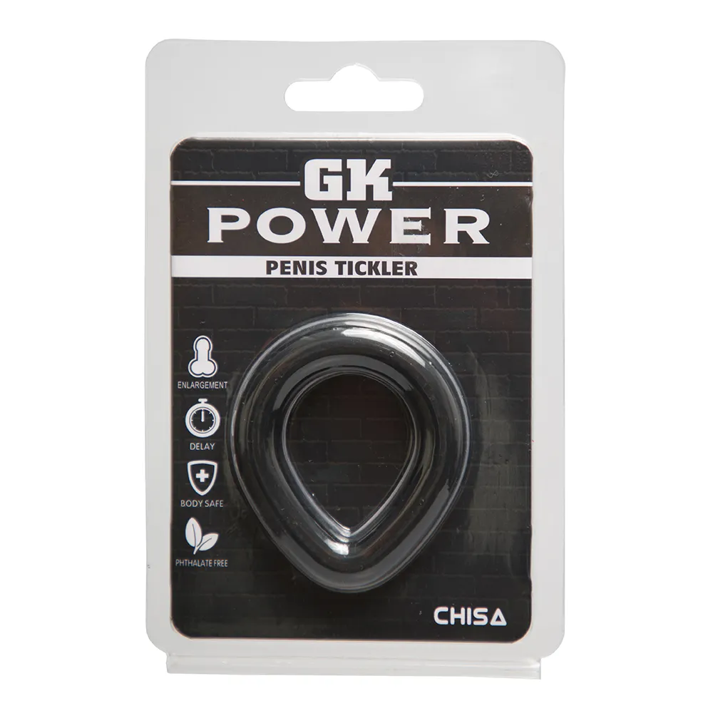 Ерекційне кільце Chisa GK Power, чорний 5 Ерекційне кільце Chisa GK Power, чорний - Зображення 3