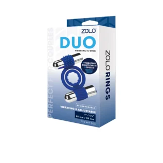 Alternative view of Ерекційне кільце з вібрацією ZOLO DUO VIBRATING C-RING