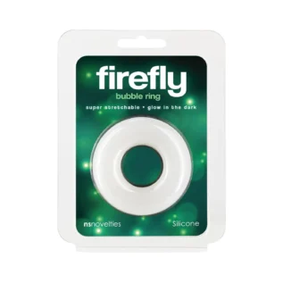 Ерекційне кільце, що світиться у темряві NS Novelties Firefly біле