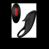 Ерекційне віброкільце з пультом управління RINGS OF LOVE REMOTE COCKRING BLACK
