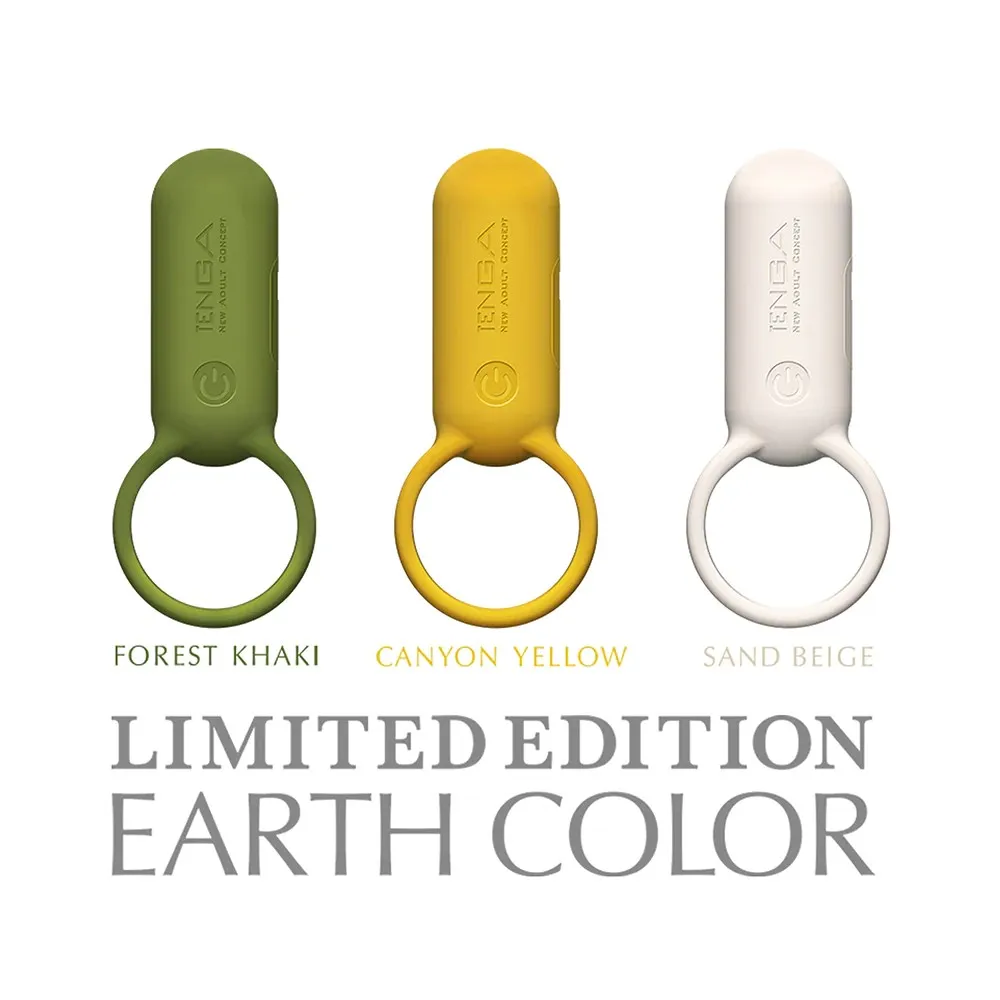 Ерекційне віброкільце TENGA SVR CANYON Yellow 5 Ерекційне віброкільце TENGA SVR CANYON Yellow - Зображення 3