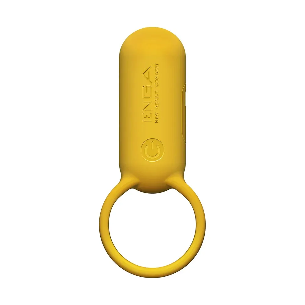 Ерекційне віброкільце TENGA SVR CANYON Yellow 3 Ерекційне віброкільце TENGA SVR CANYON Yellow