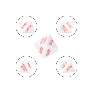 Еротична гра для двох California Exotic Tempt & Tease Dados кубики 3 шт. 11 Еротична гра для двох California Exotic Tempt & Tease Dados кубики 3 шт. - Зображення 3