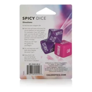 Еротична гра для пари California Exotic, 3 кубики - Зображення 6