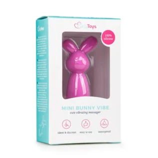 Міні-вібратор для клітора Vibrating Mini Bunny, 8 см х 2 см - Зображення 4