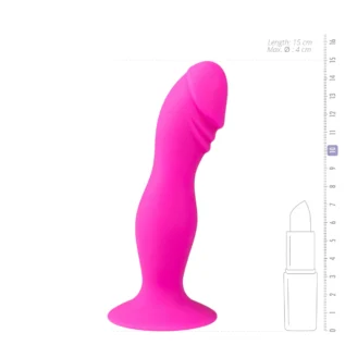 Анальний плаг на присосці Pink Silicone Suction Cup Dildo 15 x 4 см 11 Анальний плаг на присосці Pink Silicone Suction Cup Dildo 15 x 4 см - Зображення 4