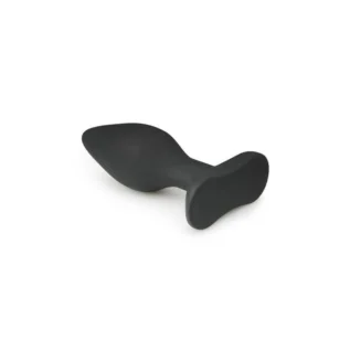 Alternative view of Анальна пробка Easytoys, силіконова, чорна, 12х4 см