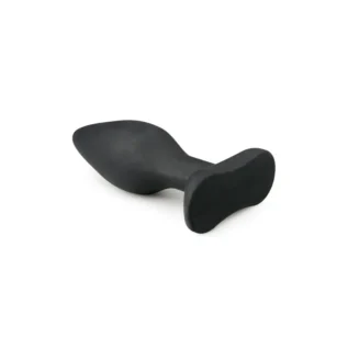 Alternative view of Анальна пробка Easytoys, силіконова, чорна, 14 х 4.5 см