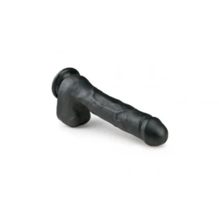 Alternative view of Фалоімітатор гігант EASYTOYS REALISTIC DILDO BLACK 29.5 CM