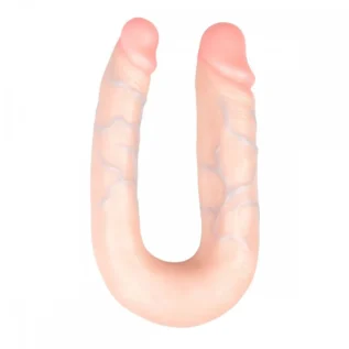 Двосторонній реалістичний фалоімітатор EasyToys Duo Dildo 17cm