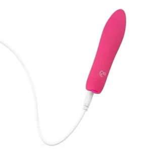 Міні-вібратор Easytoys рожевий Velvet Vibe - Pink - Зображення 3