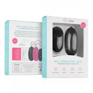 ВІБРОЯЙЦЕ Vibrating Egg With Remote Control чорне - Зображення 5