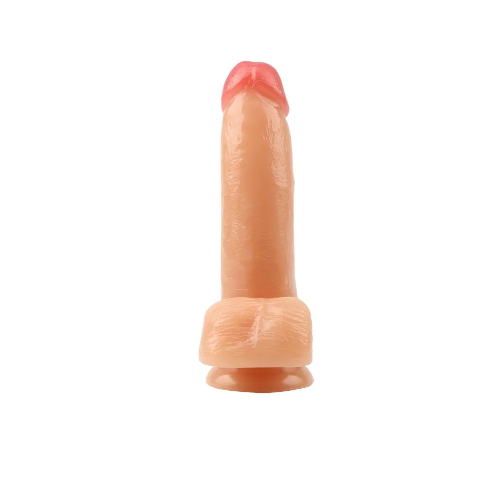 Фалоімітатор реалістичний з мошонкою Chisa Keep Love Bedi Dildo на присосці, бежевий 6 Фалоімітатор реалістичний з мошонкою Chisa Keep Love Bedi Dildo на присосці, бежевий - Зображення 4