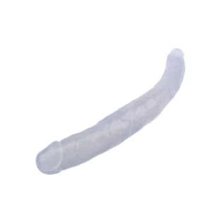 Фалоімітатор подвійний Chisa Hi-Rubber 45 см, прозорий 9 Фалоімітатор подвійний Chisa Hi-Rubber 45 см, прозорий - Зображення 3