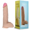 Фалоімітатор реалістичний EGZO Mad Evolution Ciberskin Passionate Lover на присосці, тілесний 2 Зображення Фалоімітатор реалістичний EGZO Mad Evolution Ciberskin Passionate Lover на присосці, тілесний