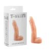 Зображення Фалоімітатор реалістичний з мошонкою Chisa T-skin, тілесний