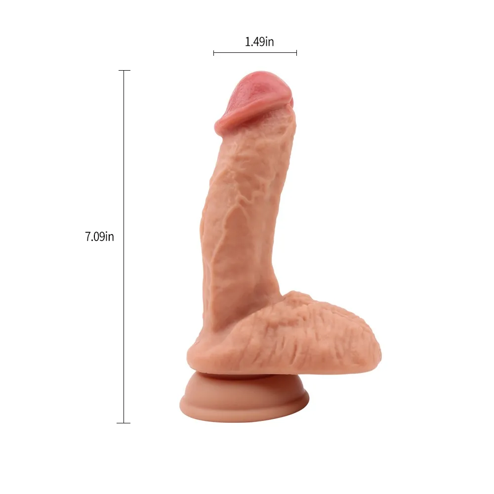 Фалоімітатор з мошонкою на присосці Chisa DiDi The Real Deal Dildo, тілесний 6 Фалоімітатор з мошонкою на присосці Chisa DiDi The Real Deal Dildo, тілесний - Зображення 4
