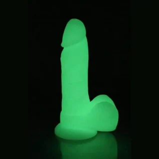 Фалоімітатор люмінесцентний Dream toys LIGHTSABER на присосці