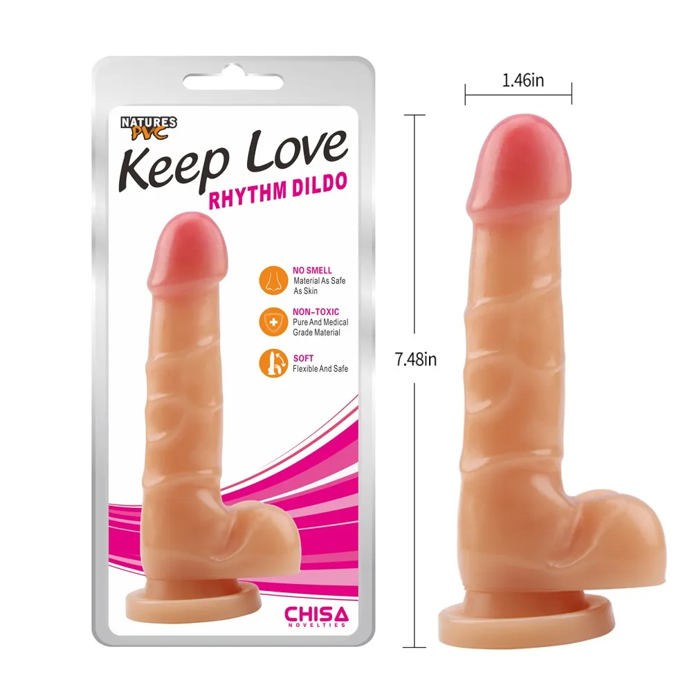 Фалоімітатор реалістичний Chisa Keep Love Rhythm Dildo з присоскою 9 Фалоімітатор реалістичний Chisa Keep Love Rhythm Dildo з присоскою - Зображення 7