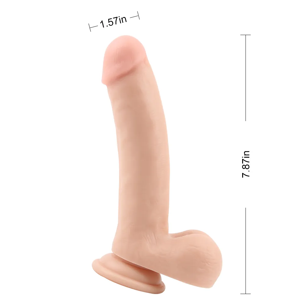Фалоімітатор з яєчками Chisе Ballsy Super Cock на присосці, бежевий 9 Фалоімітатор з яєчками Chisе Ballsy Super Cock на присосці, бежевий - Зображення 7