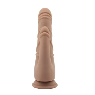Alternative view of Фалоімітатор подвійний на присосці Chisa Naked Legend Stripper 8.5 бежевий