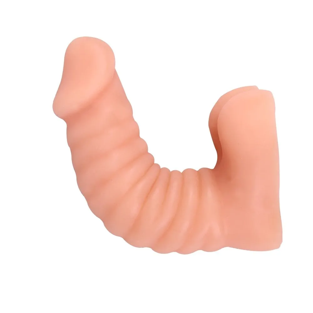 Фалоімітатор з хребтом Chisa Real Touch XXX Flexible Cock No.02, бежевий 5 Фалоімітатор з хребтом Chisa Real Touch XXX Flexible Cock No.02, бежевий - Зображення 3