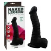 Фалоімітатор з мошонкою на присосці Chisa Naked Legend, чорний 1 Зображення Фалоімітатор з мошонкою на присосці Chisa Naked Legend, чорний