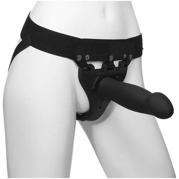 Фаллопротез-страпон із вібрацією, Doc Johnson, Body Extensions Strap-On – BE 3 Фаллопротез-страпон із вібрацією, Doc Johnson, Body Extensions Strap-On – BE