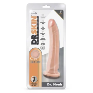Фалоімітатор DR. SKIN SILICONE DR. NOAH 21,5 см - Зображення 3