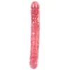 Фалоімітатор подвійний Doc Johnson Crystal Jellies JR Double Dong