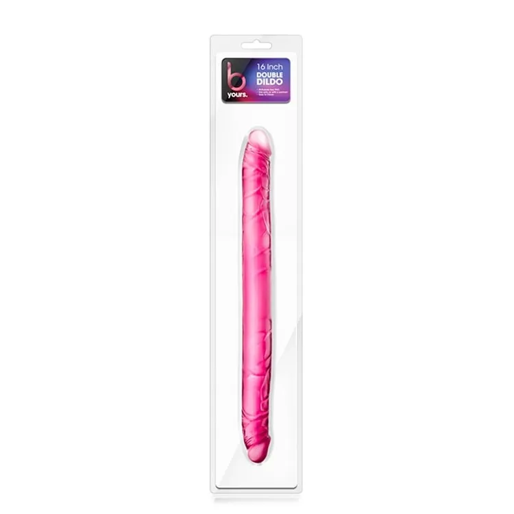 Фалоімітатор двосторонній Blush B Yours Double Dildo рожевий 5 Фалоімітатор двосторонній Blush B Yours Double Dildo рожевий - Зображення 3
