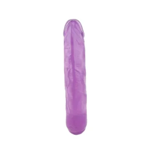 Фалоімітатор двосторонній Chisa Hi-Rubber, фіолетовий 45 см - Зображення 3