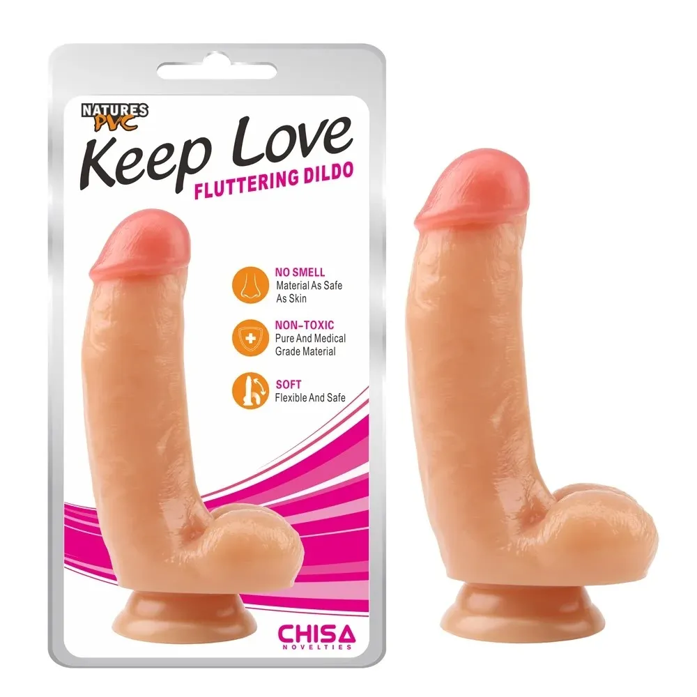 Фалоімітатор реалістичний Chisa Keep Love на присосці, бежевий 3 Фалоімітатор реалістичний Chisa Keep Love на присосці, бежевий